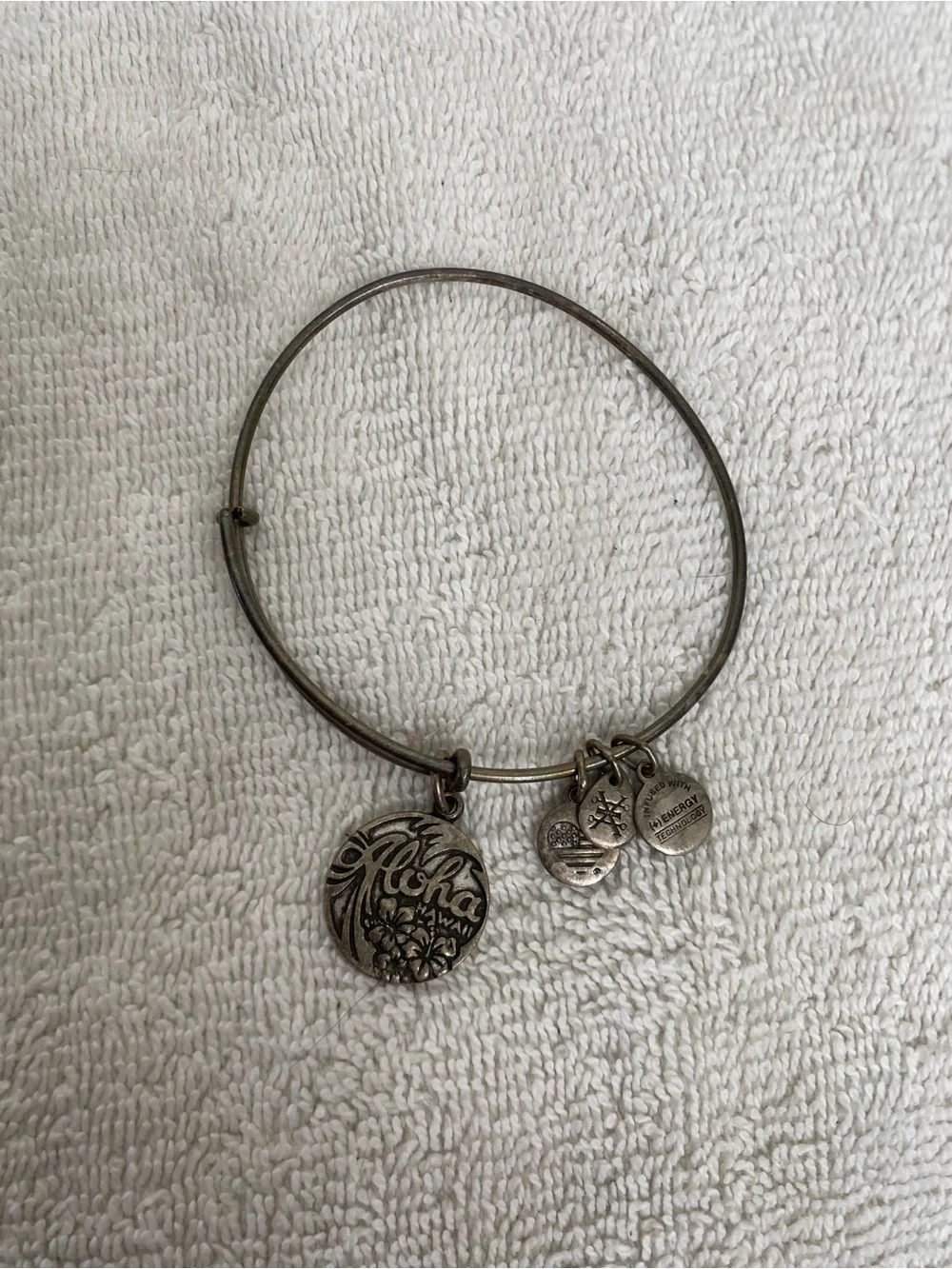 Alex and Ani + Lucky Women's 6 Piece Bronze Silver Gold Charm Bracelets Coastal